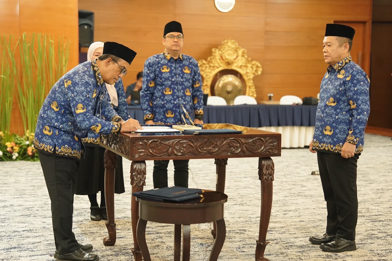 Pelantikan dan Pengambilan Sumpah Pegawai Negeri Sipil Di Kementerian Perdagangan