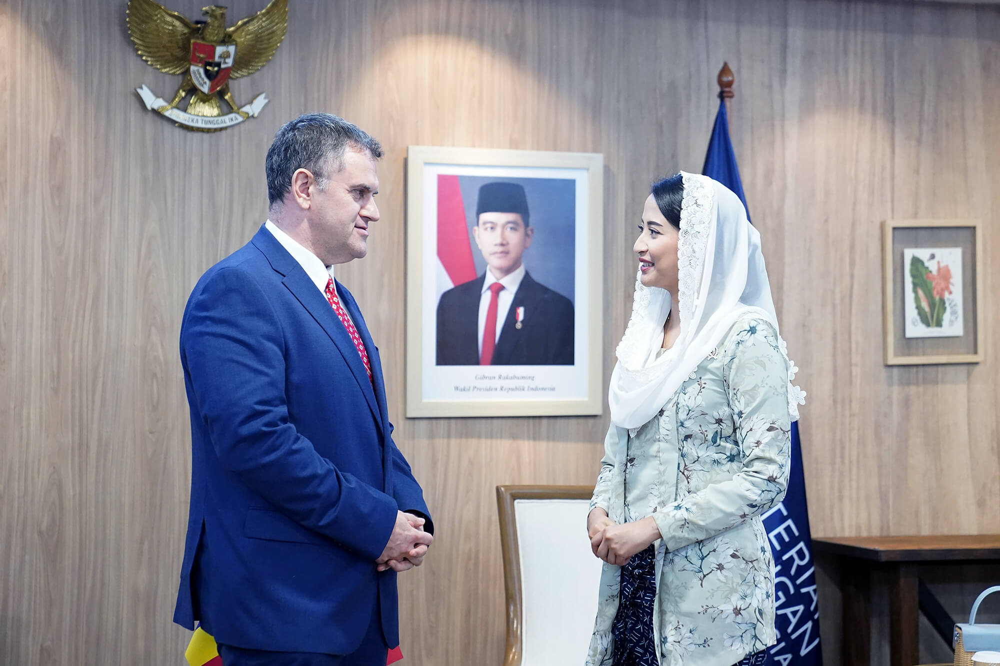 Wamendag RI Menerima Kunjungan Duta Besar Rumania Jakarta