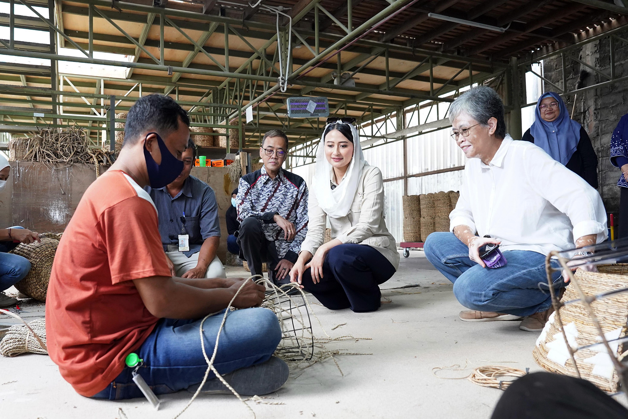 Wamendag Mengunjungi Homeware International Indonesia di Yogyakarta