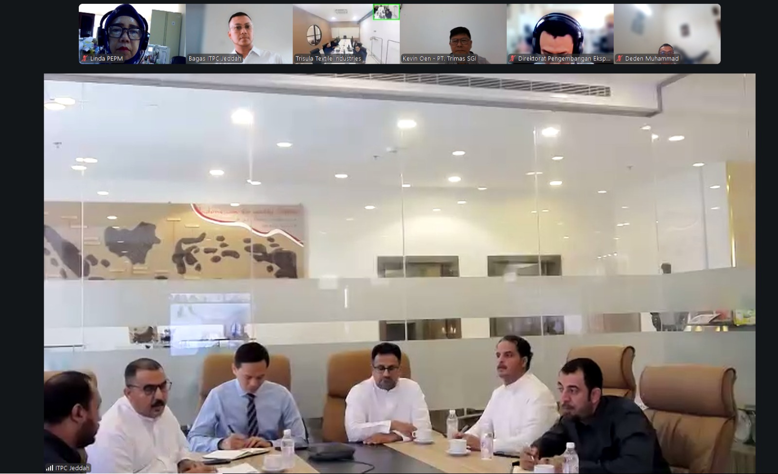 Buyer Arab Saudi Kunjungi Perusahaan Tekstil di Jakarta dan Bandung, Tindak Lanjuti Business Matching Daring