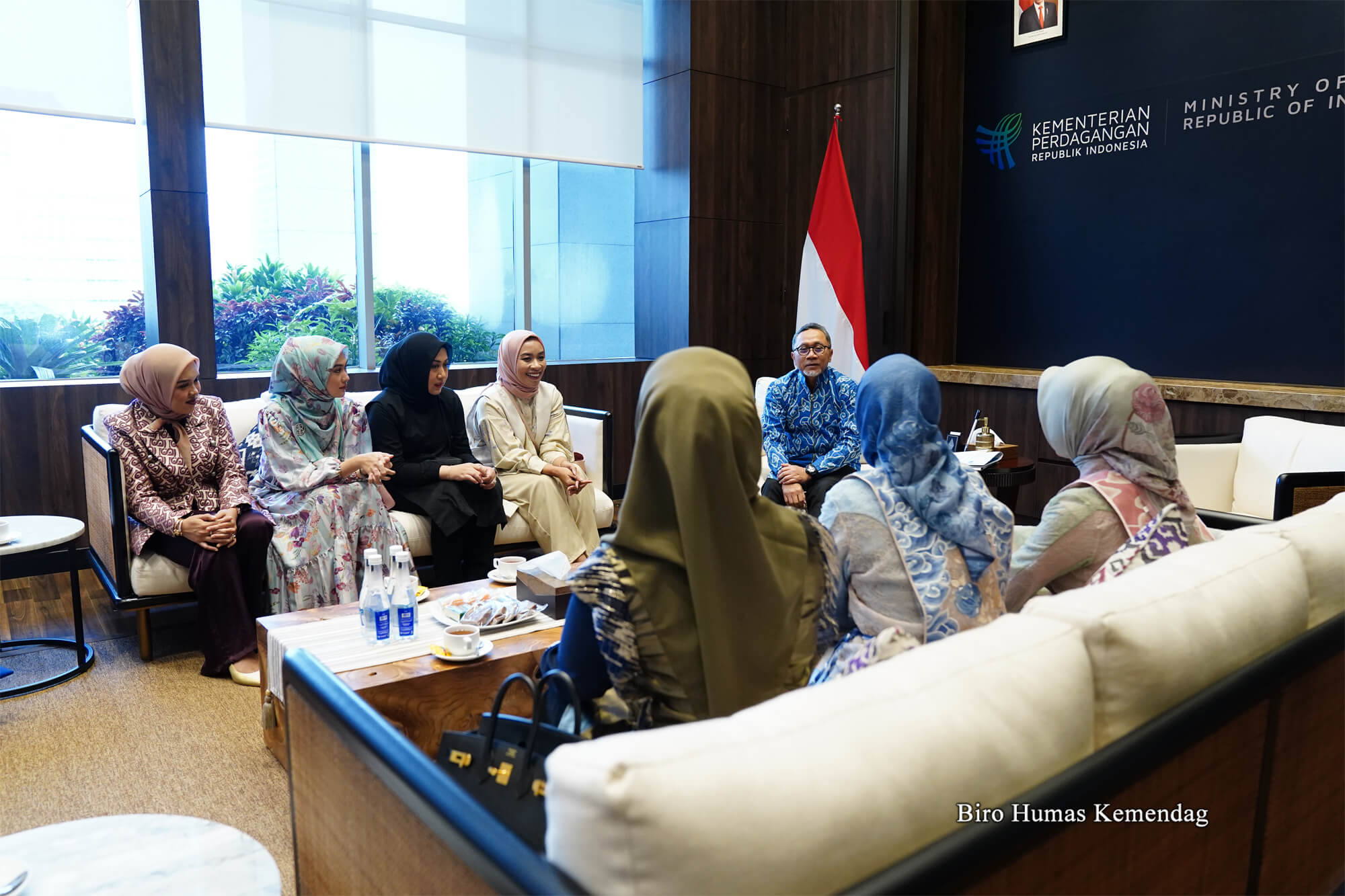 Mendag Menerima Kunjungan Desainer Muslim Indonesia