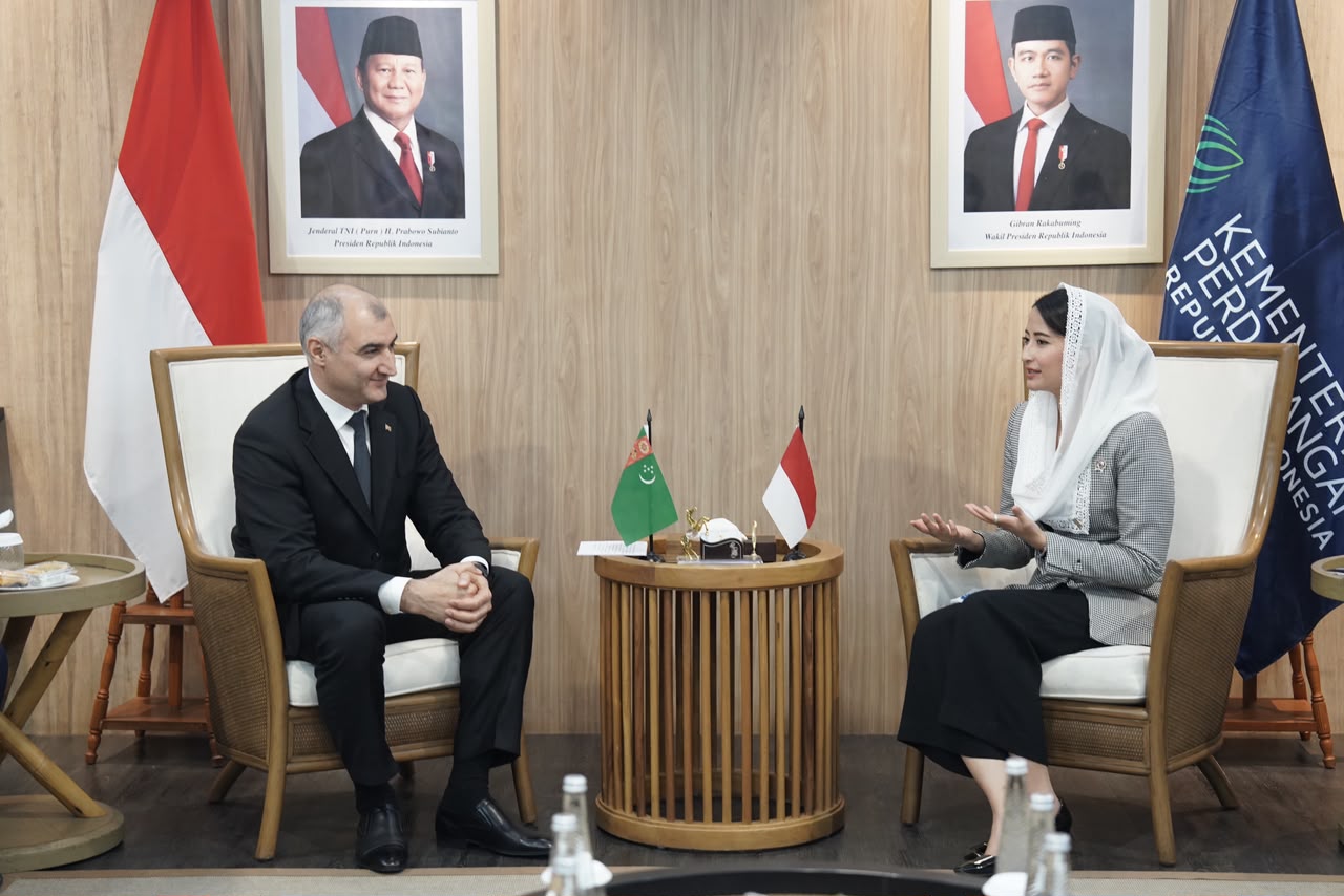Pertemuan Wamendag RI dengan Wakil Menteri Luar Negeri Turkmenistan