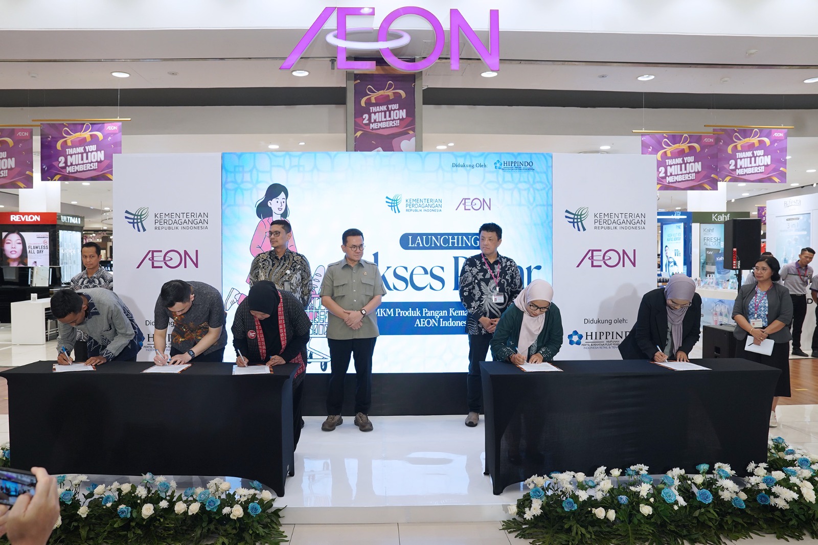 Sepuluh Produk UMKM Pangan Binaan Kemendag Tembus Jaringan Ritel AEON Indonesia