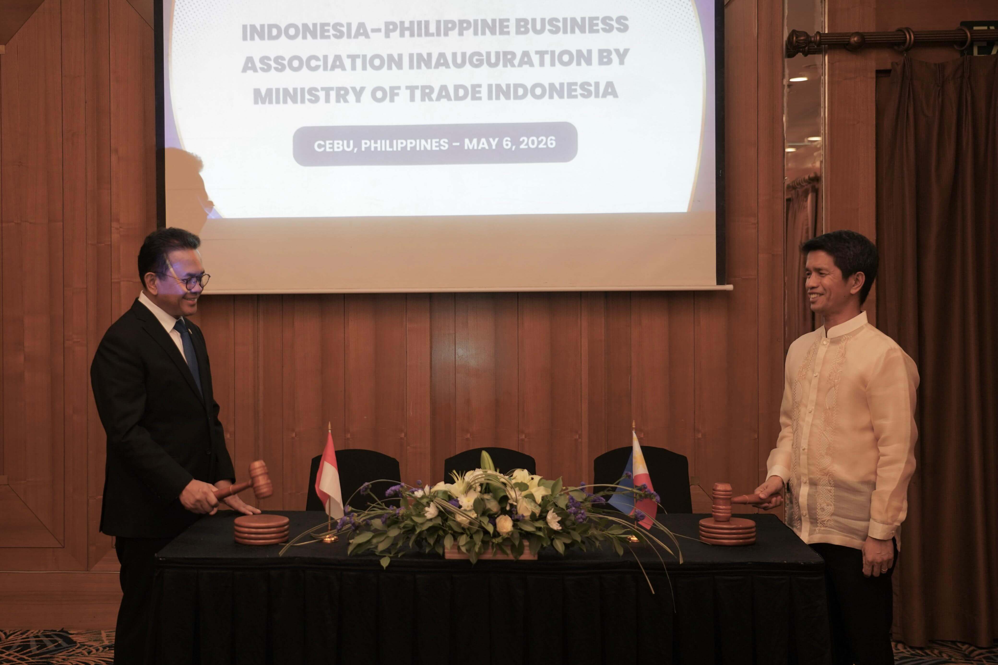 Mendag Resmikan Asosiasi Pelaku Usaha Indonesia-Filipina (IPBA) di Cebu, Filipina
