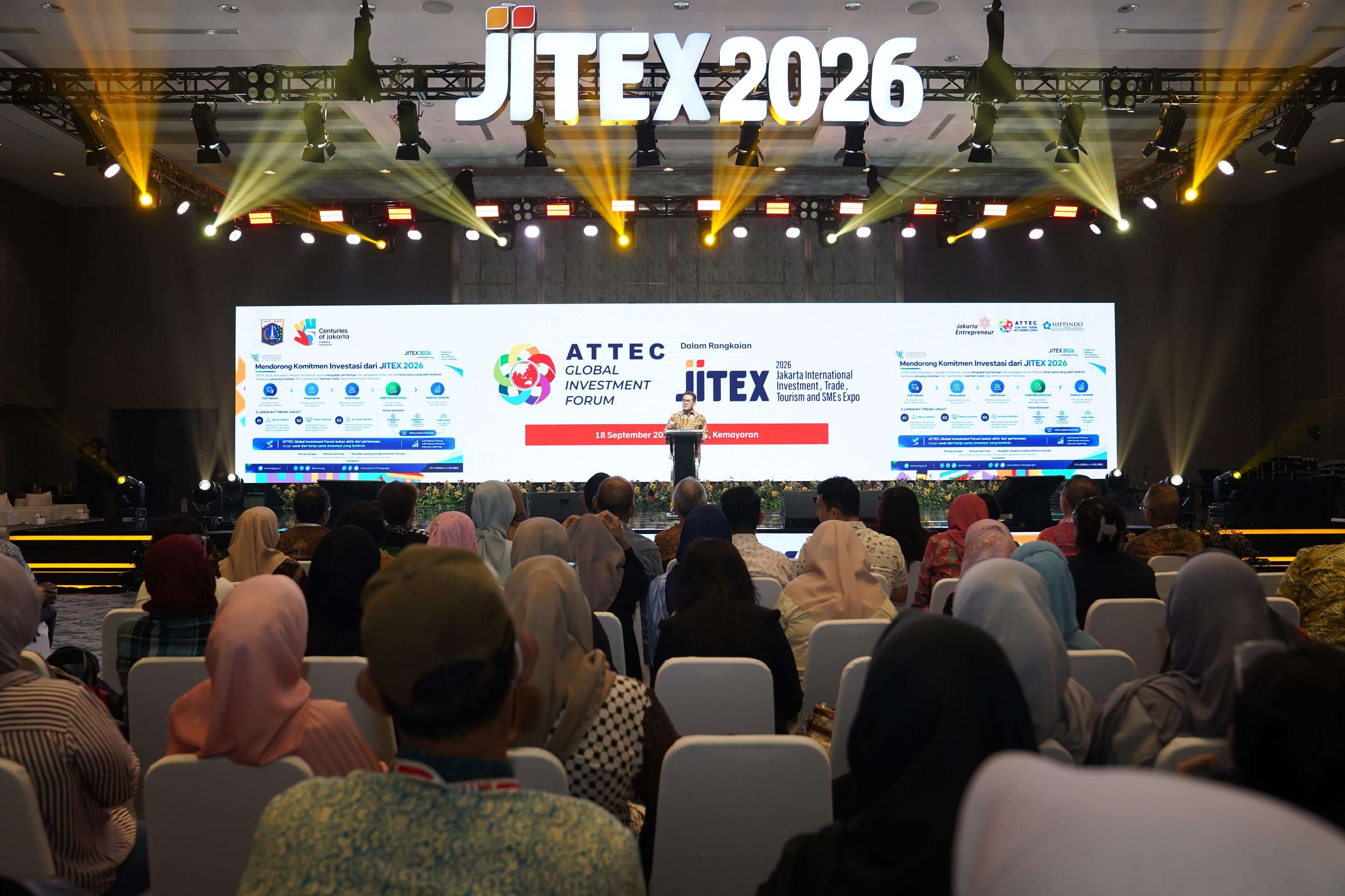 Mendag Membuka Asian Trade, Tourism, and Economics Council (ATTEC) Global Investment Forum