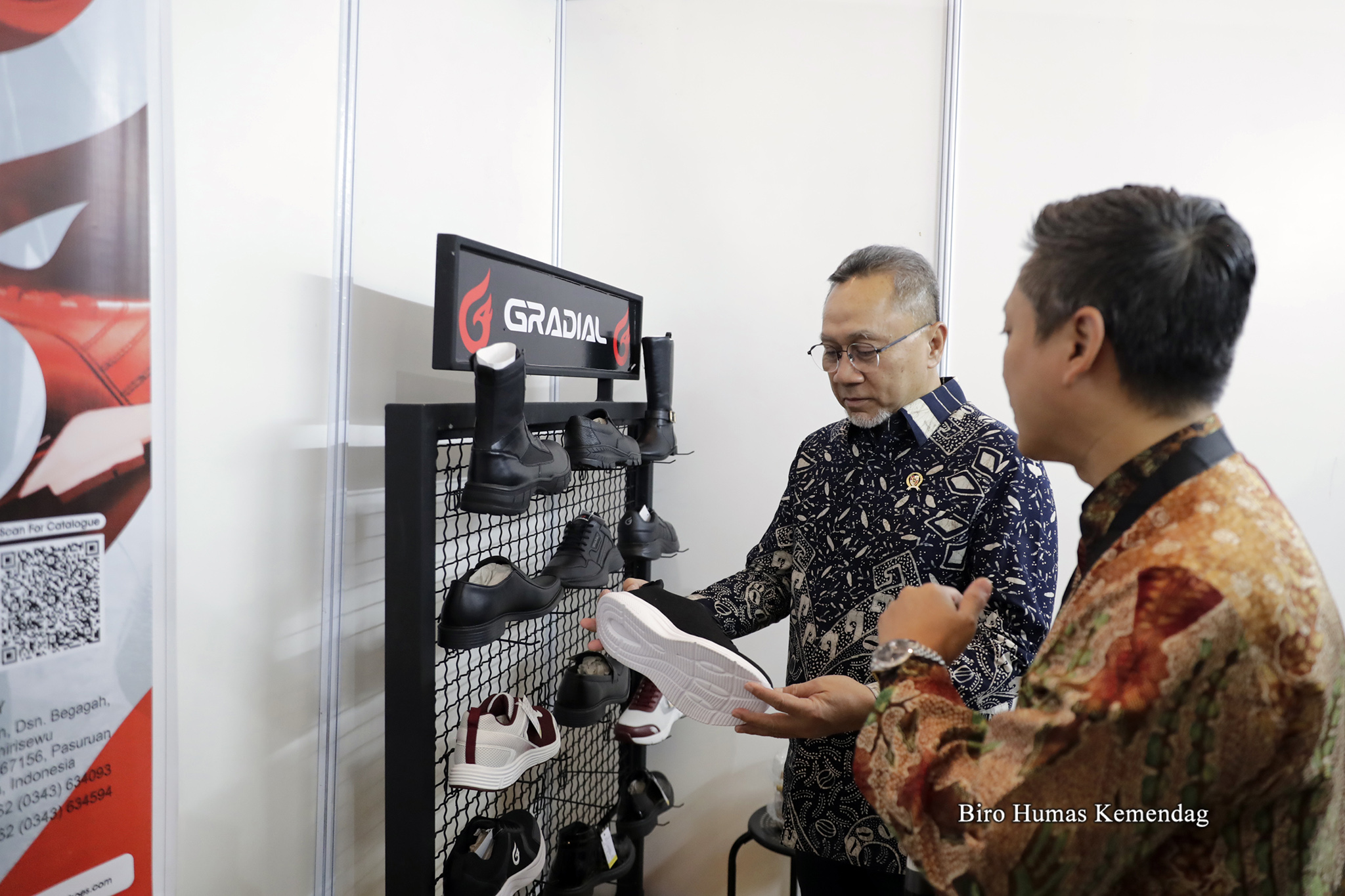 Mendag Berkunjung ke ILF dan IGT Expo di Jakarta