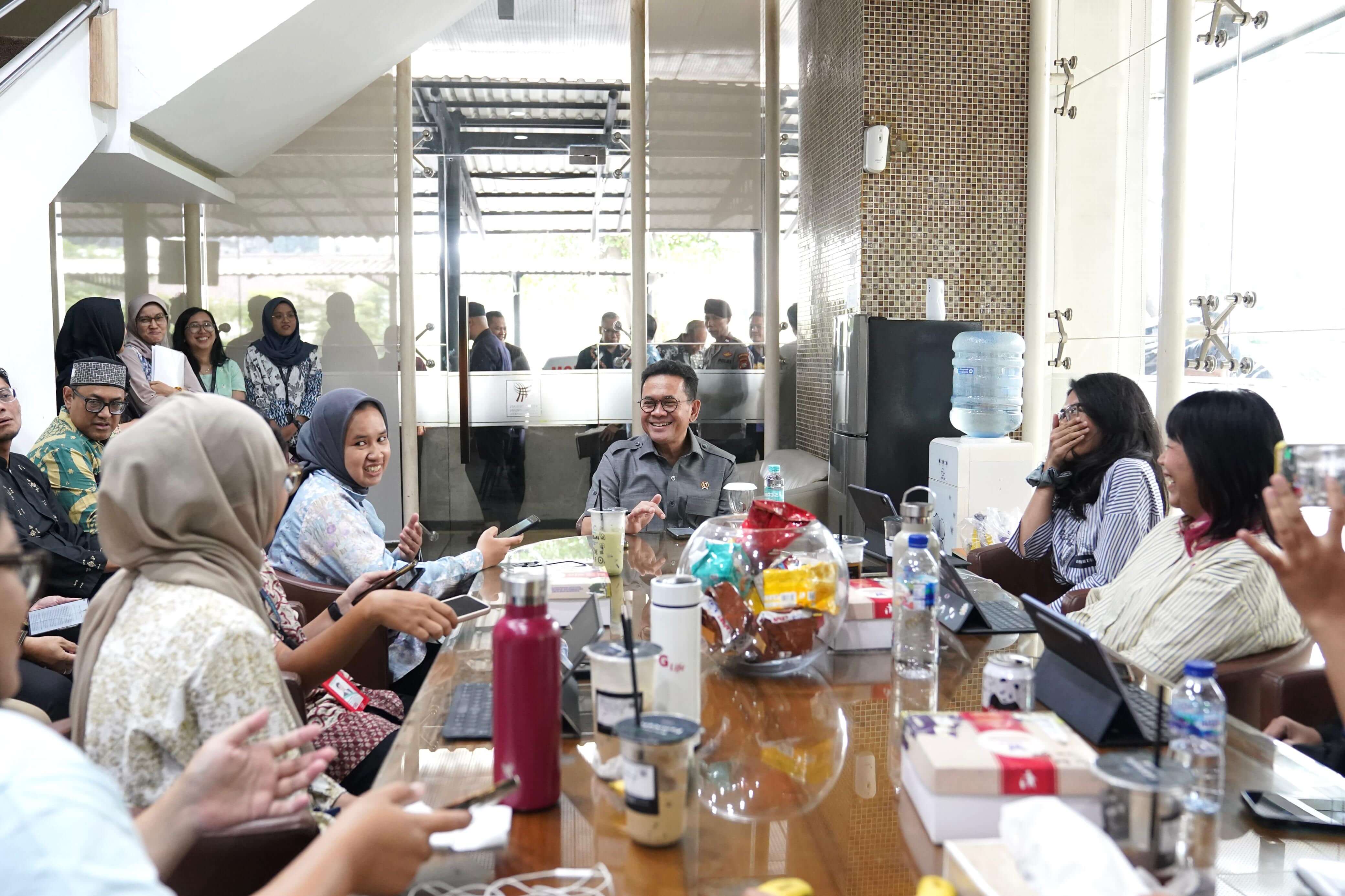 Silaturahmi Mendag dengan Rekan Media Kemendag