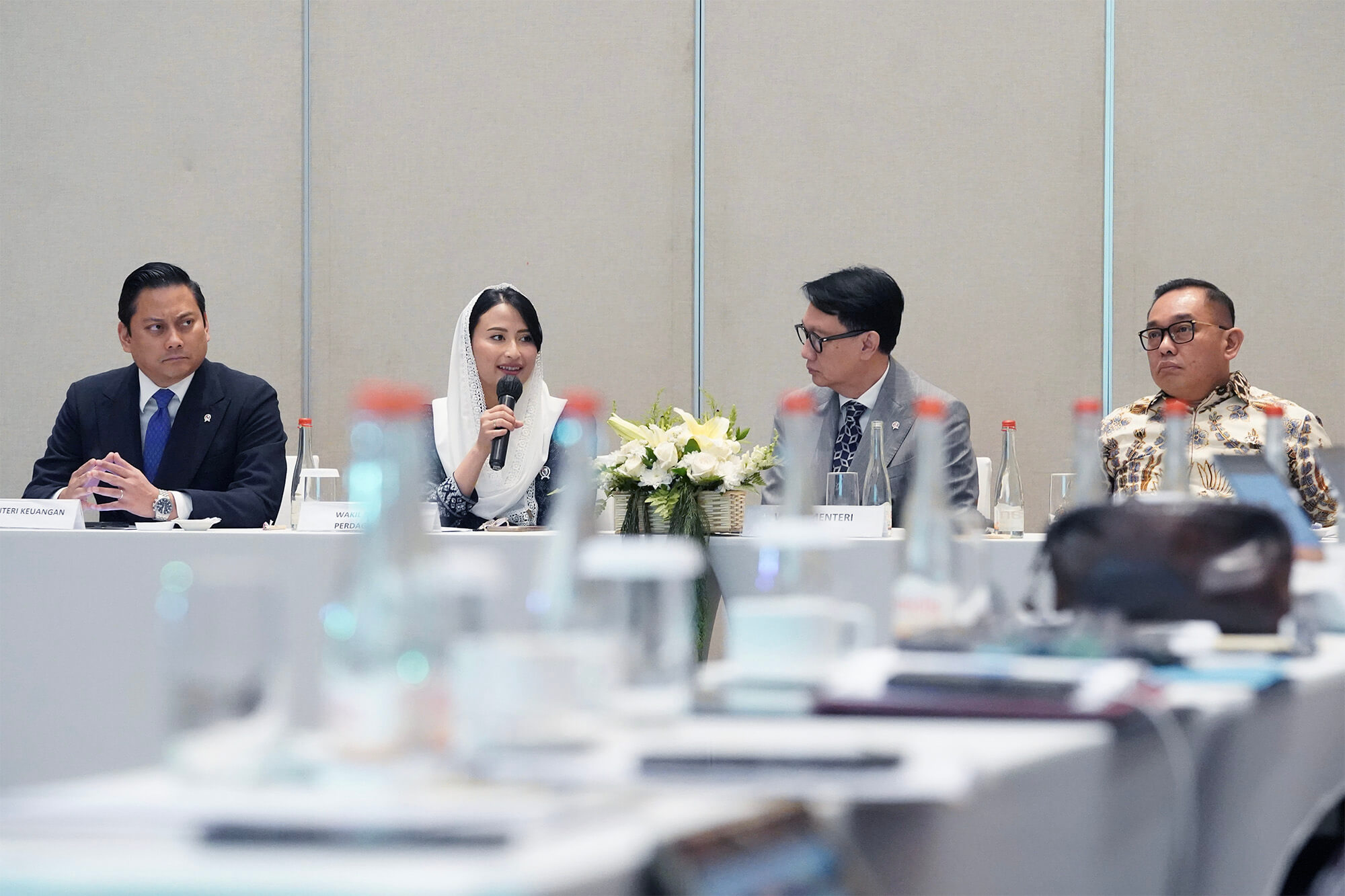 Wamendag pada FGD Potensi Dampak Eskalasi Geopolitik Terhadap Indonesia