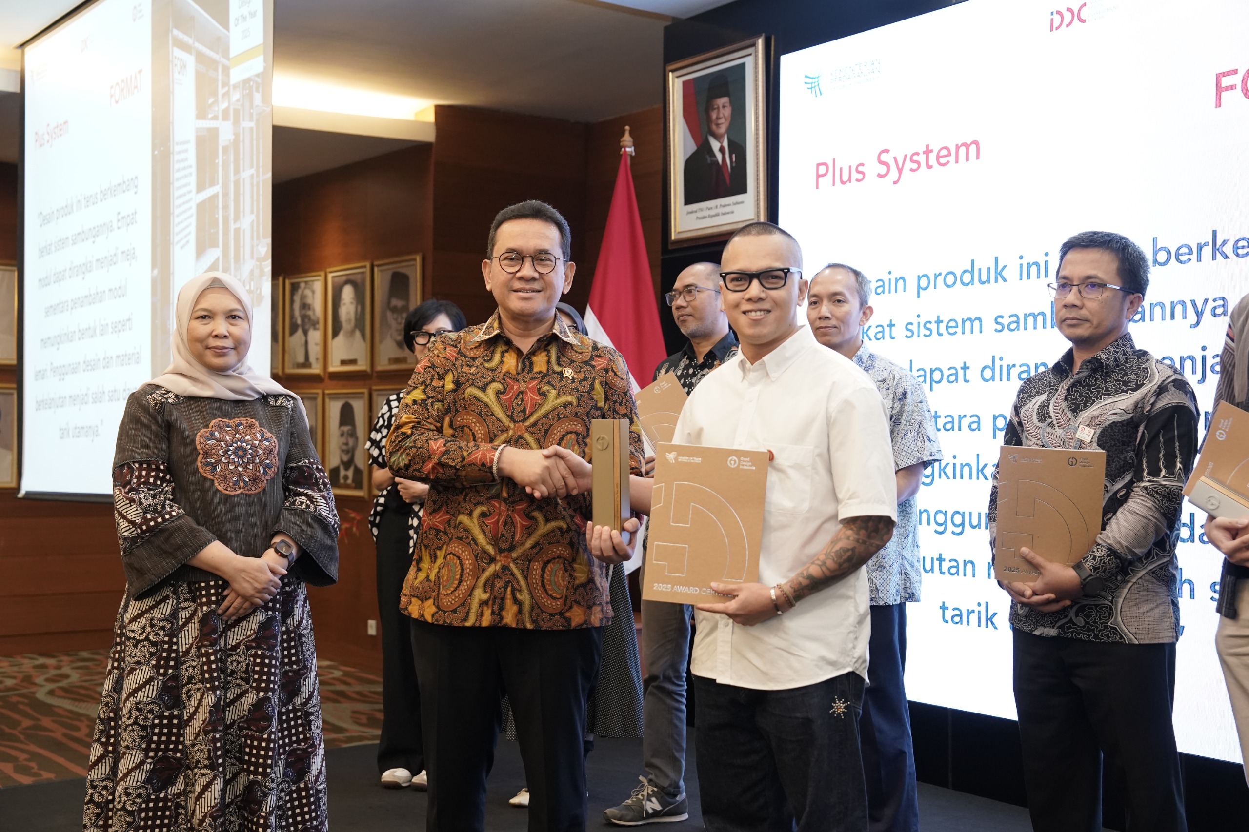 Penyerahan Penghargaan Good Design Indonesia 2025