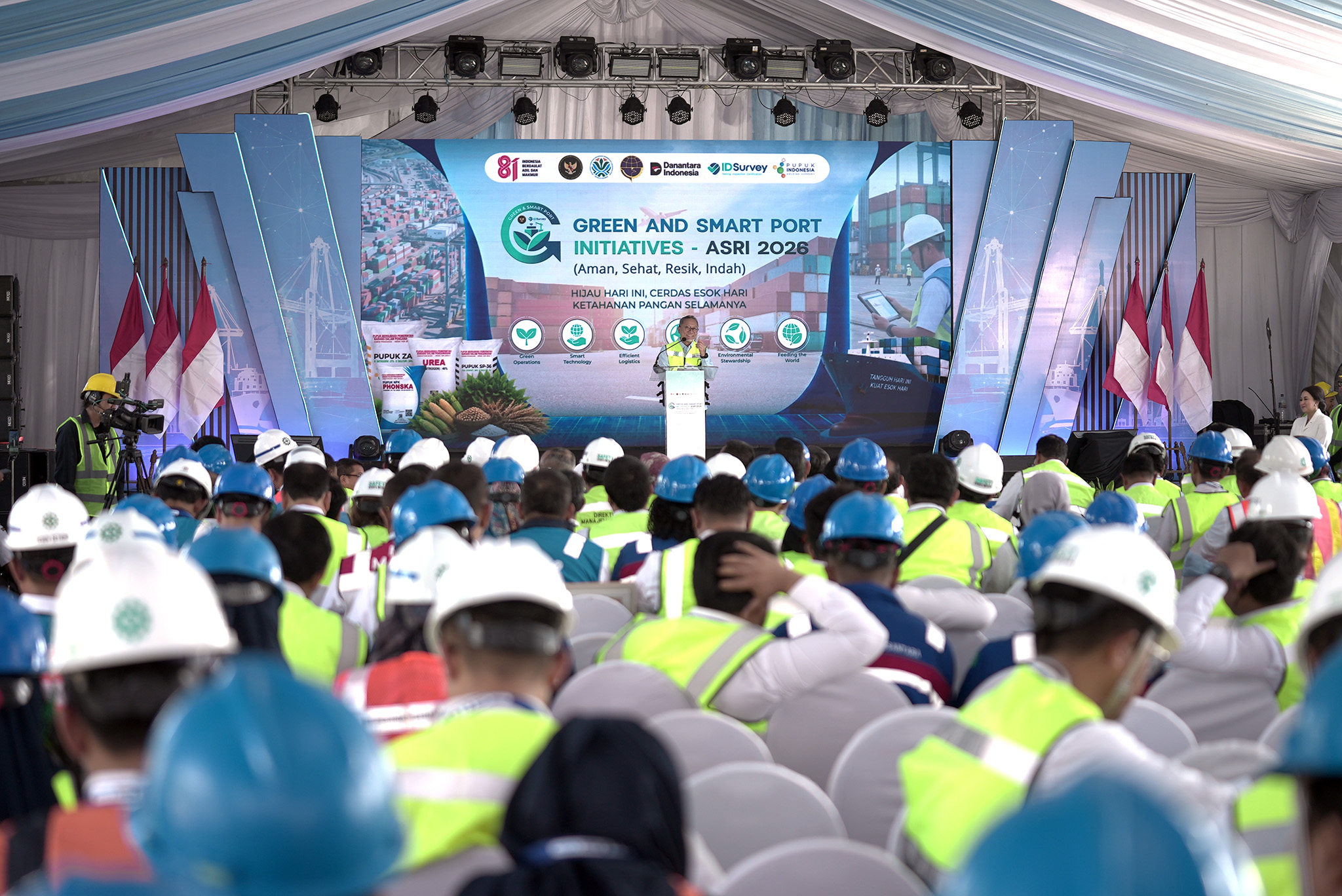 Mendag Dampingi Menko Pangan pada Acara Green and Smart Port Initiatives (GSPI) ASRI 2026