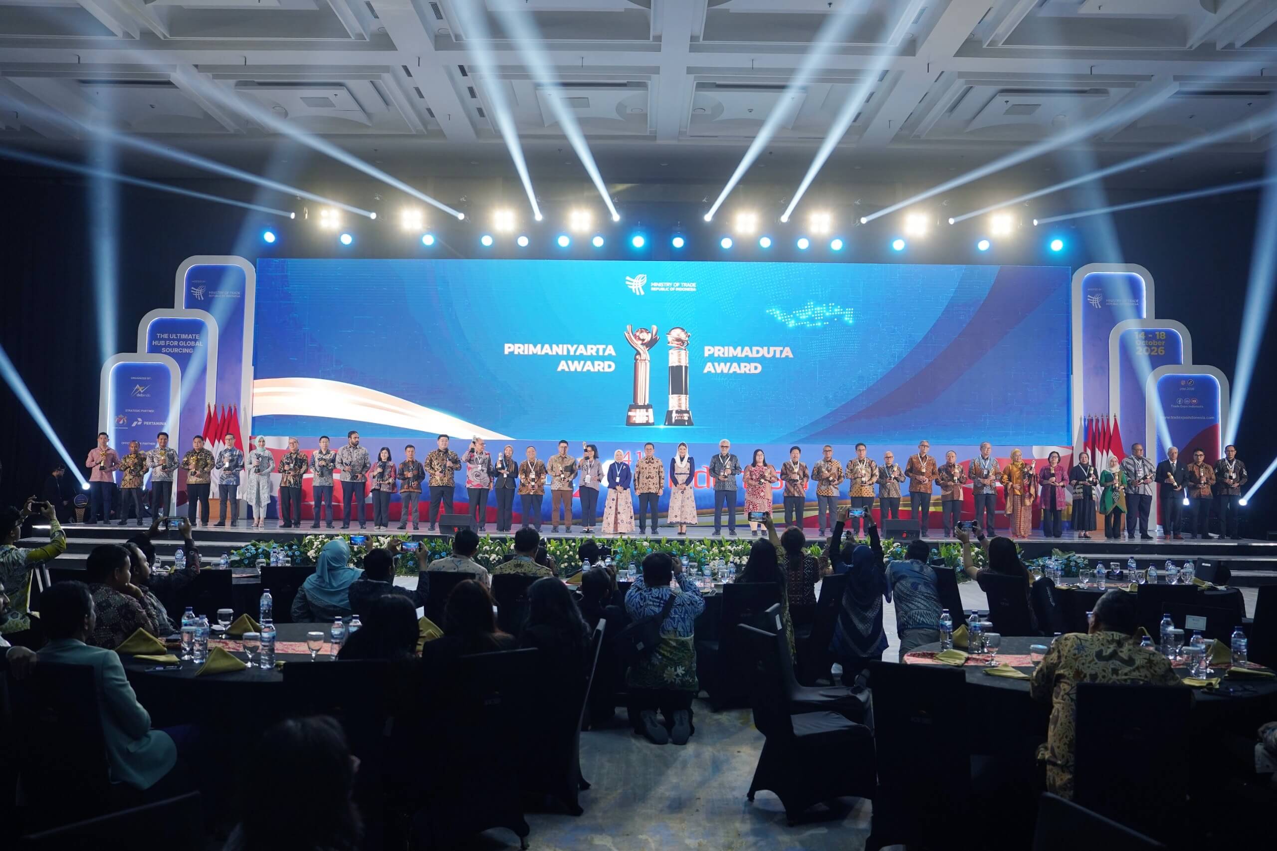 Mendag pada Acara Appreciation Night for TEI 41st