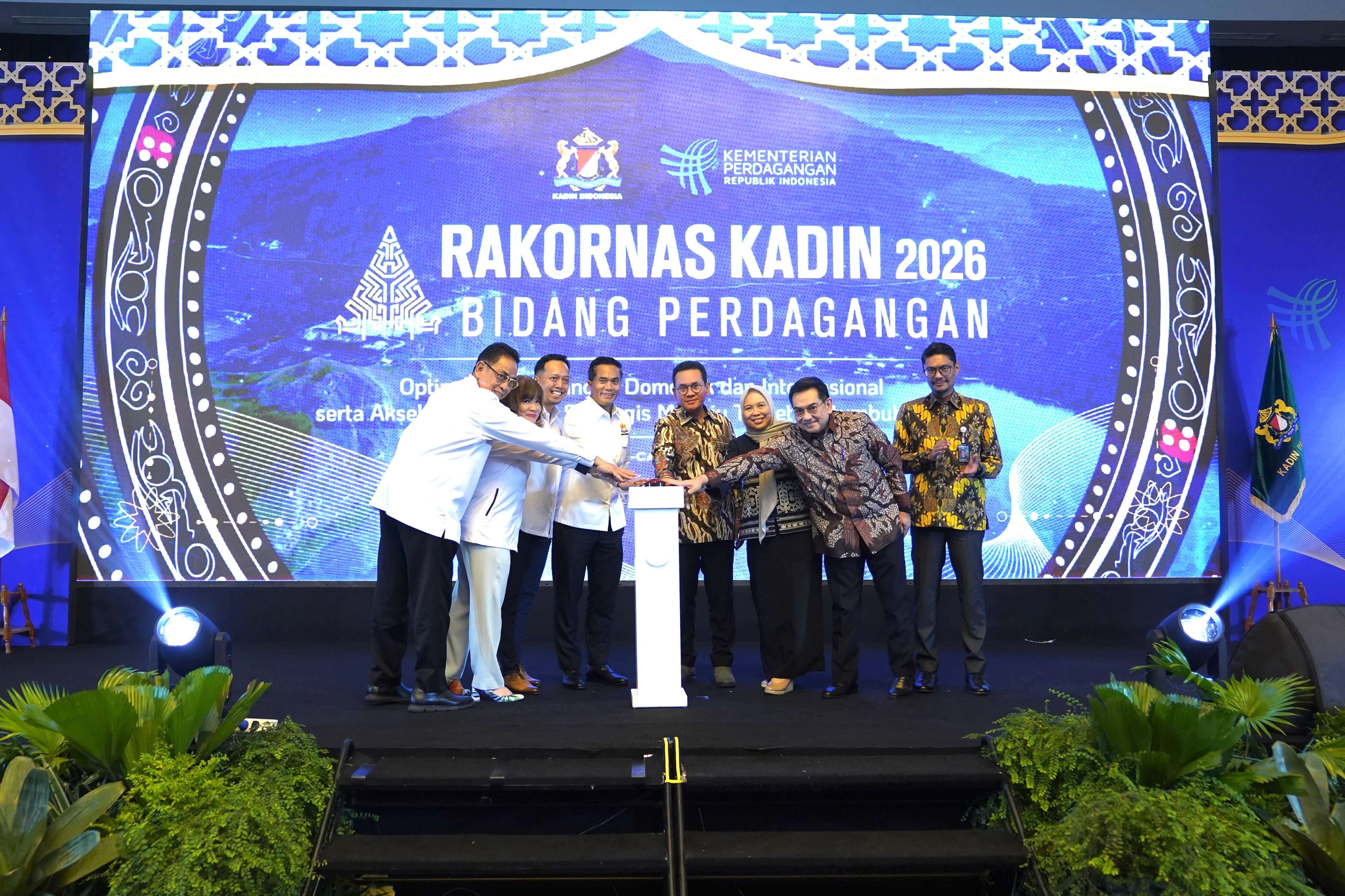 Hadiri Rakornas Kadin Bidang Perdagangan 2026,  Mendag Busan Dorong Kolaborasi Majukan Perdagangan Nasional