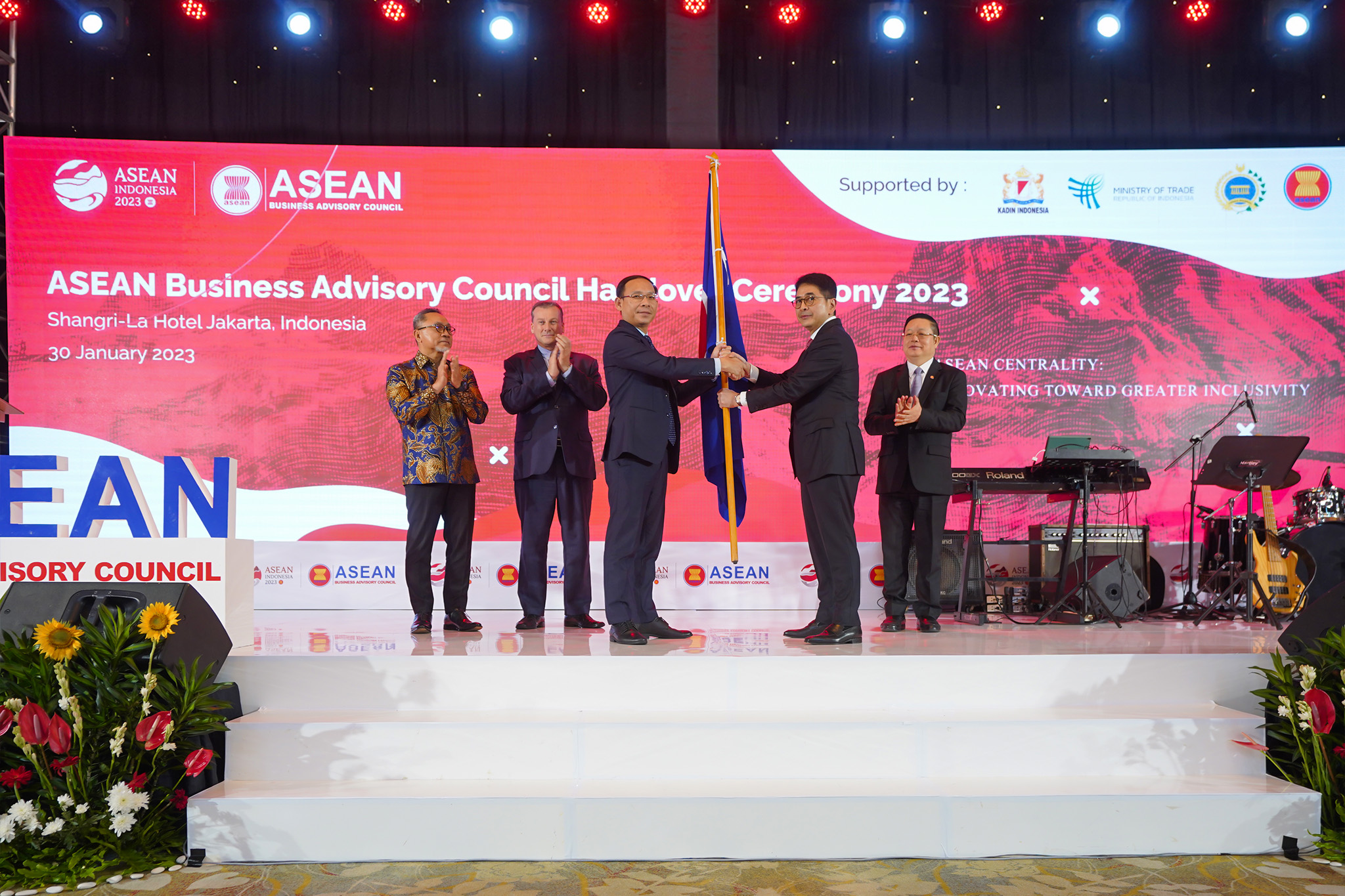 Mendag RI pada Seremoni Serah Terima Keketuaan ASEAN Business Advisory Council
