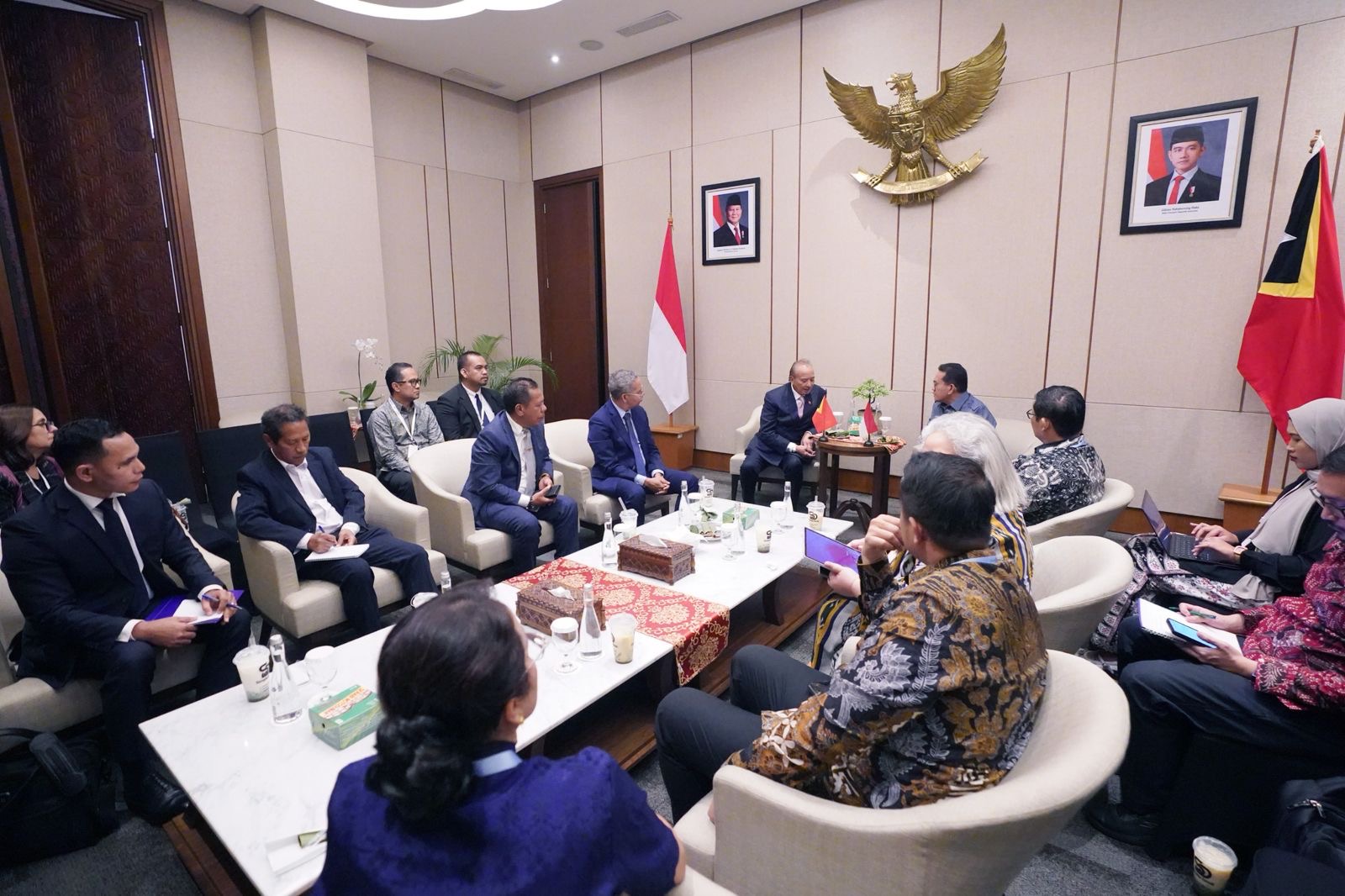 Pertemuan Mendag Busan dan Wakil PM Timor Leste di TEI ke-41, Upaya Perkuat Perdagangan Bilateral