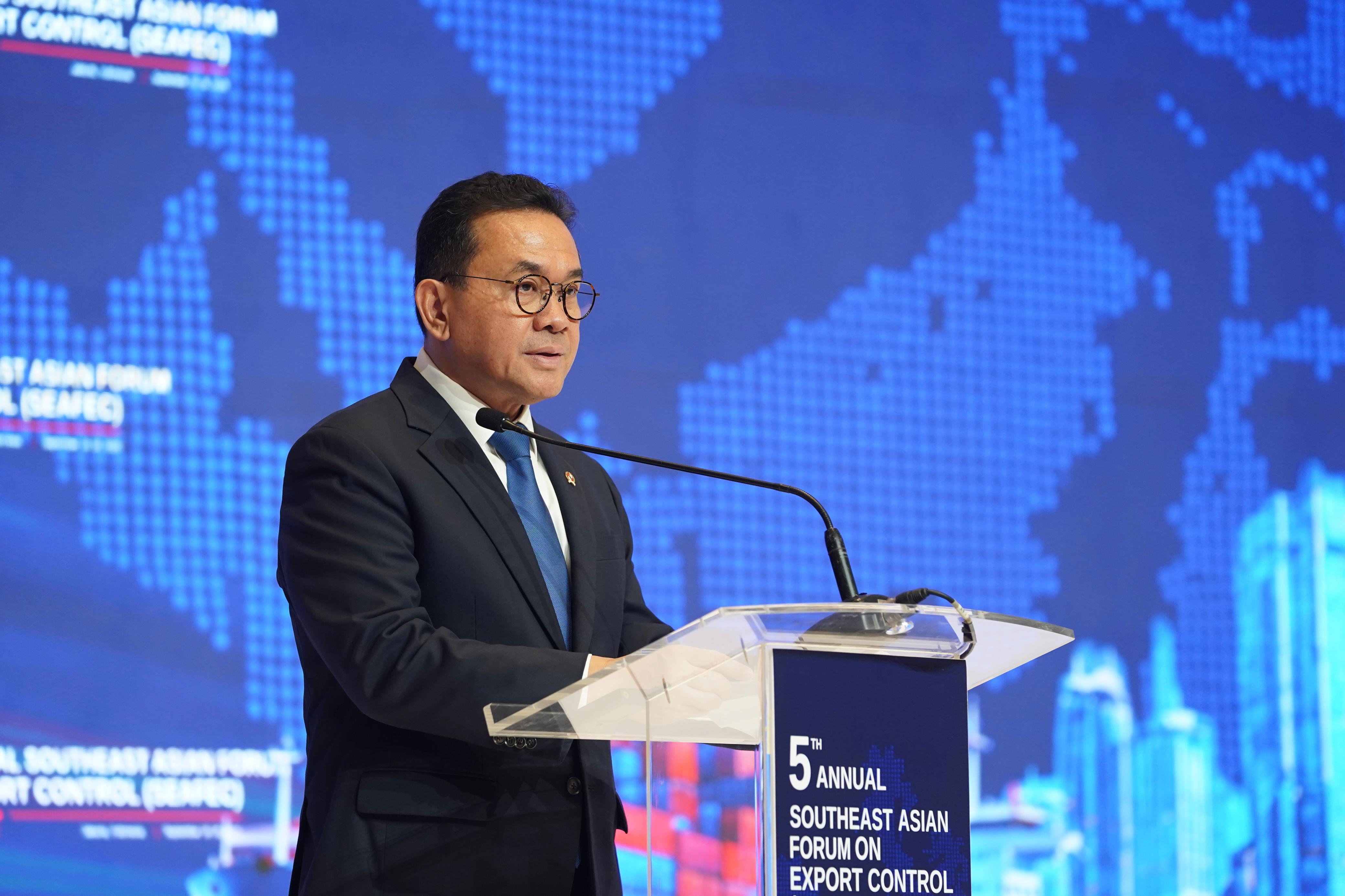 Buka SEAFEC 2026, Mendag Busan Tekankan Potensi Manajemen Perdagangan Strategis untuk Perkuat Kepercayaan Mitra Dagang