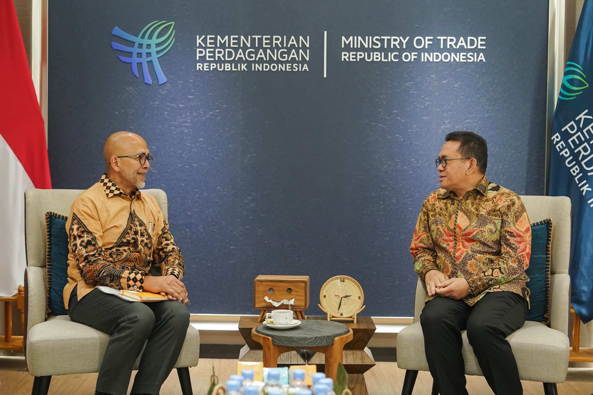Pertemuan Mendag dengan Duta Besar RI untuk UN, PBB, dan Organisasi Internasional Lainnya di Jenewa