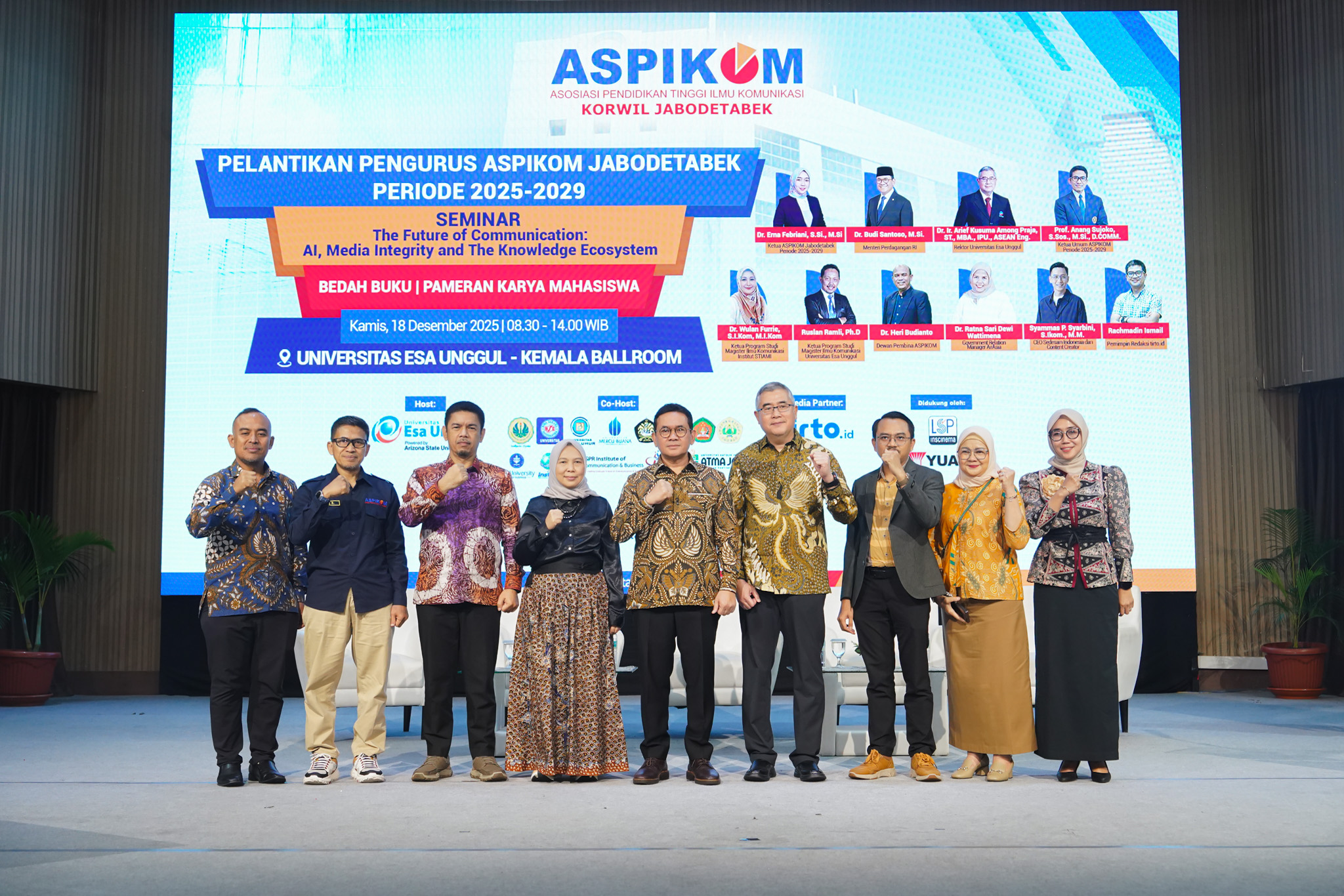 Mendag Busan: Sinergi Komunikasi dan Kebijakan Publik adalah  Kunci Kejar Target Ekonomi 8 Persen