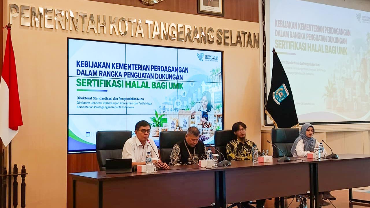 Kemendag Dorong UMK Naik Kelas Lewat Sertifikasi Halal