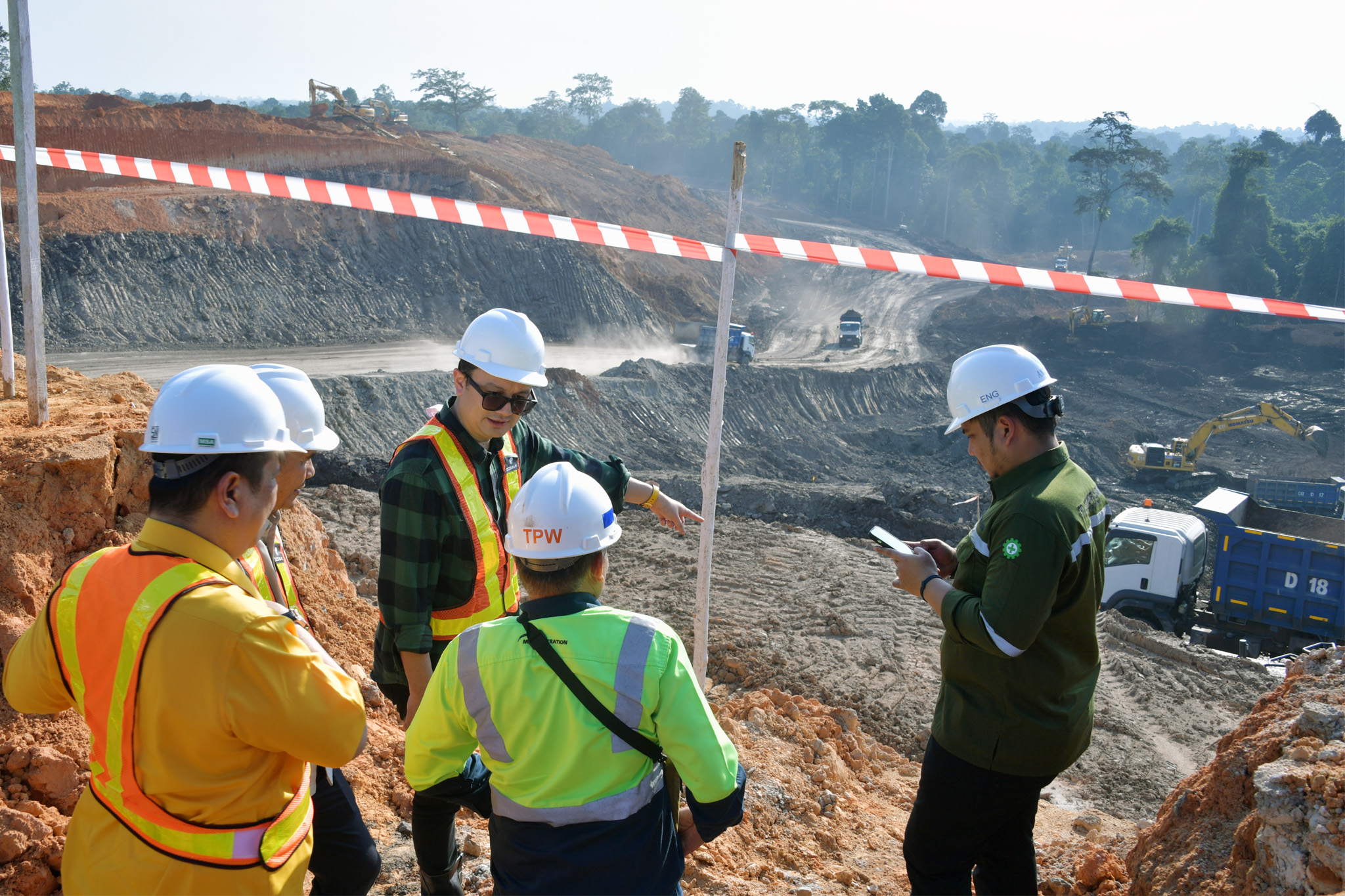 Wamendag Melakukan Kunjungan ke Perusahaan Tambang Batu Bara