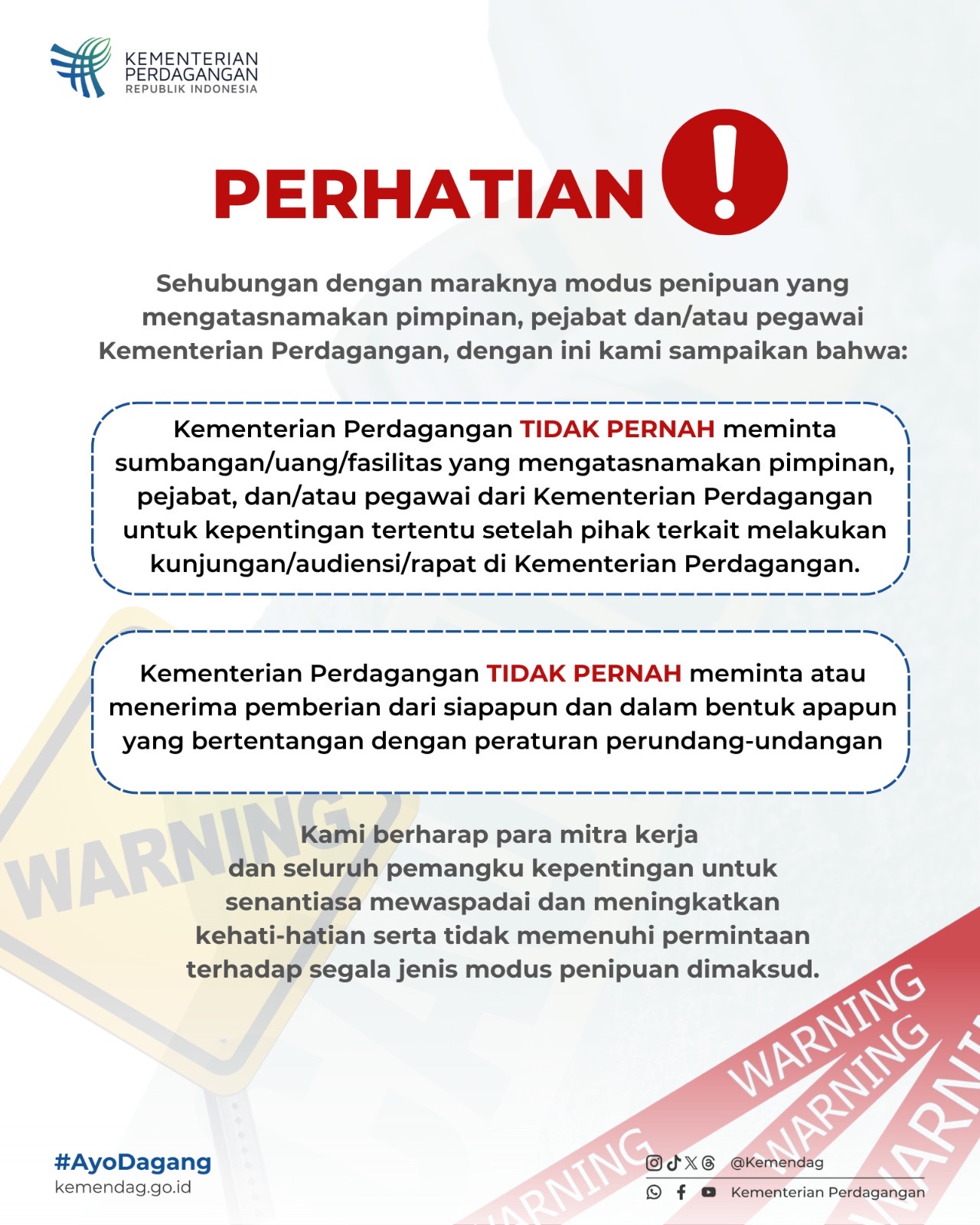 PERHATIAN
